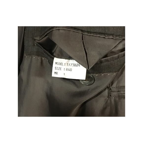 Tasso Elba Men’s Blazer 40R Brown Plaid – Reda Super 120s 100% Pure New Wool - Picture 16 of 16